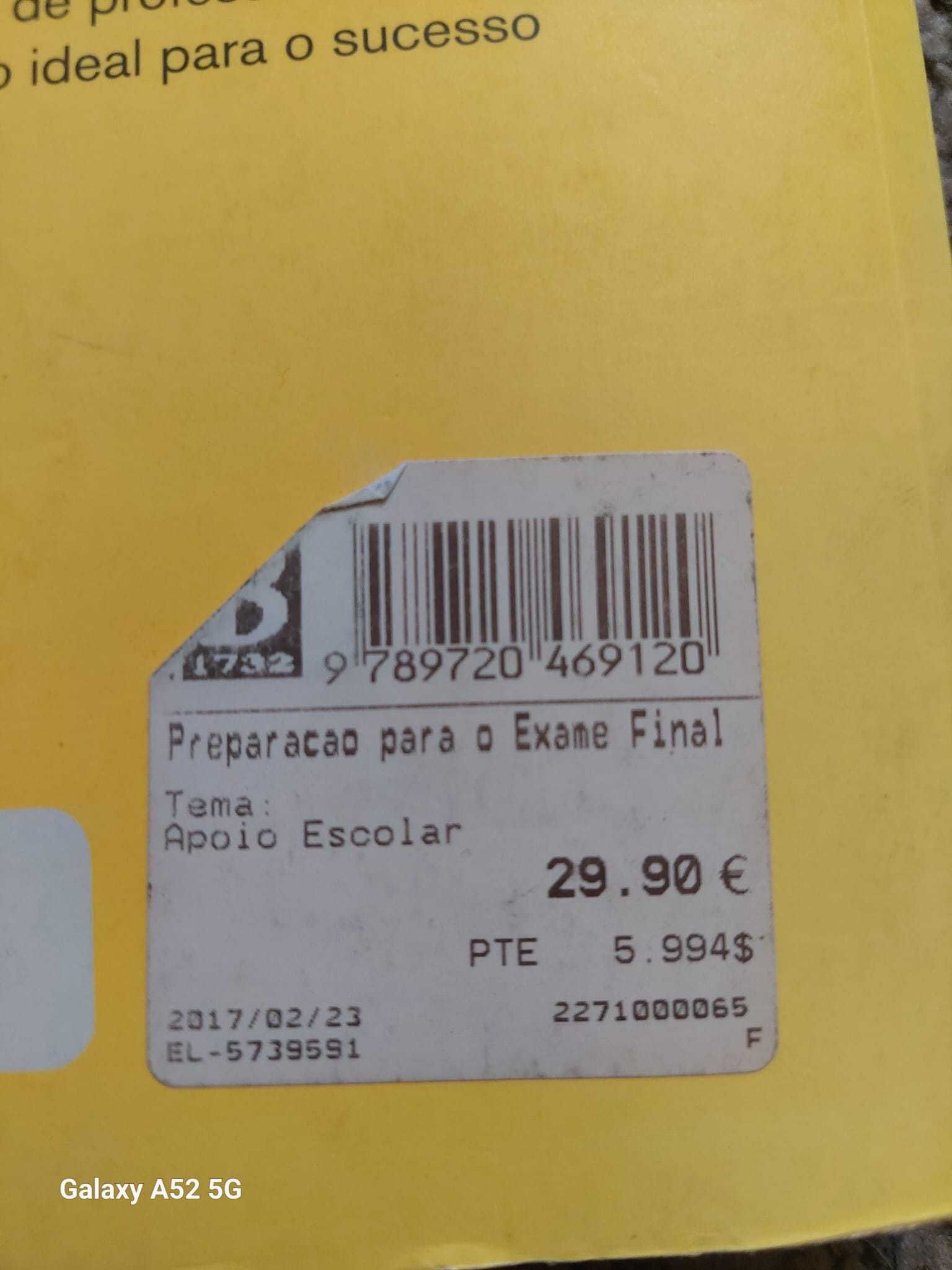 Preparação para o exame final nacional Fisico e Quimica - 11º Ano