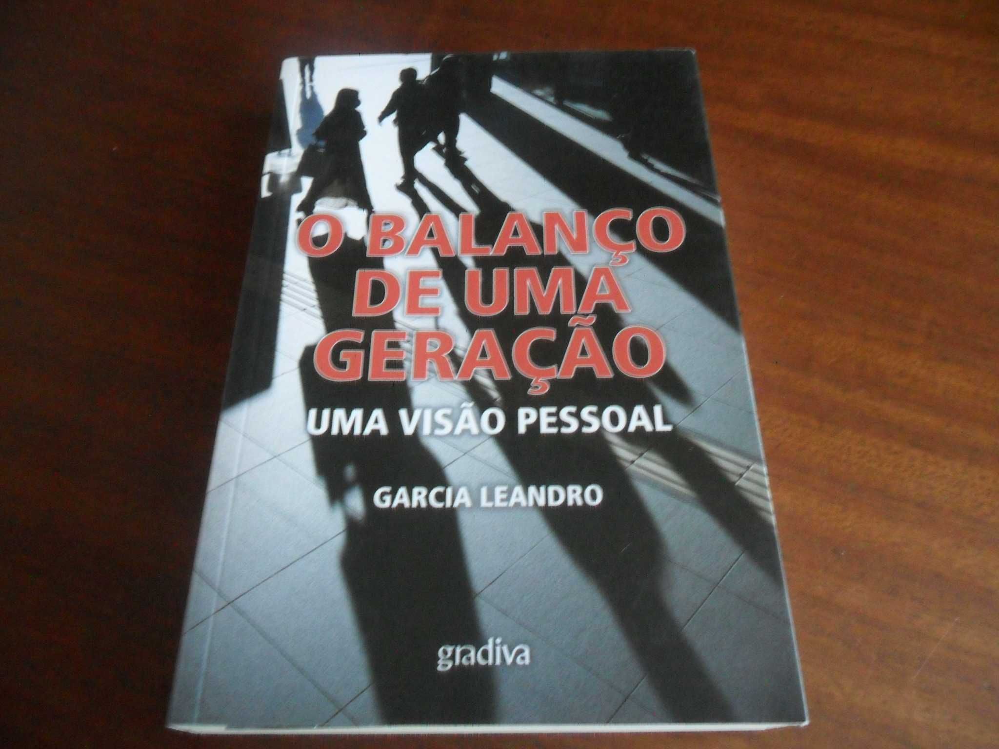 "O Balanço de uma Geração" de Garcia Leandro - 1ª Edição de 2023