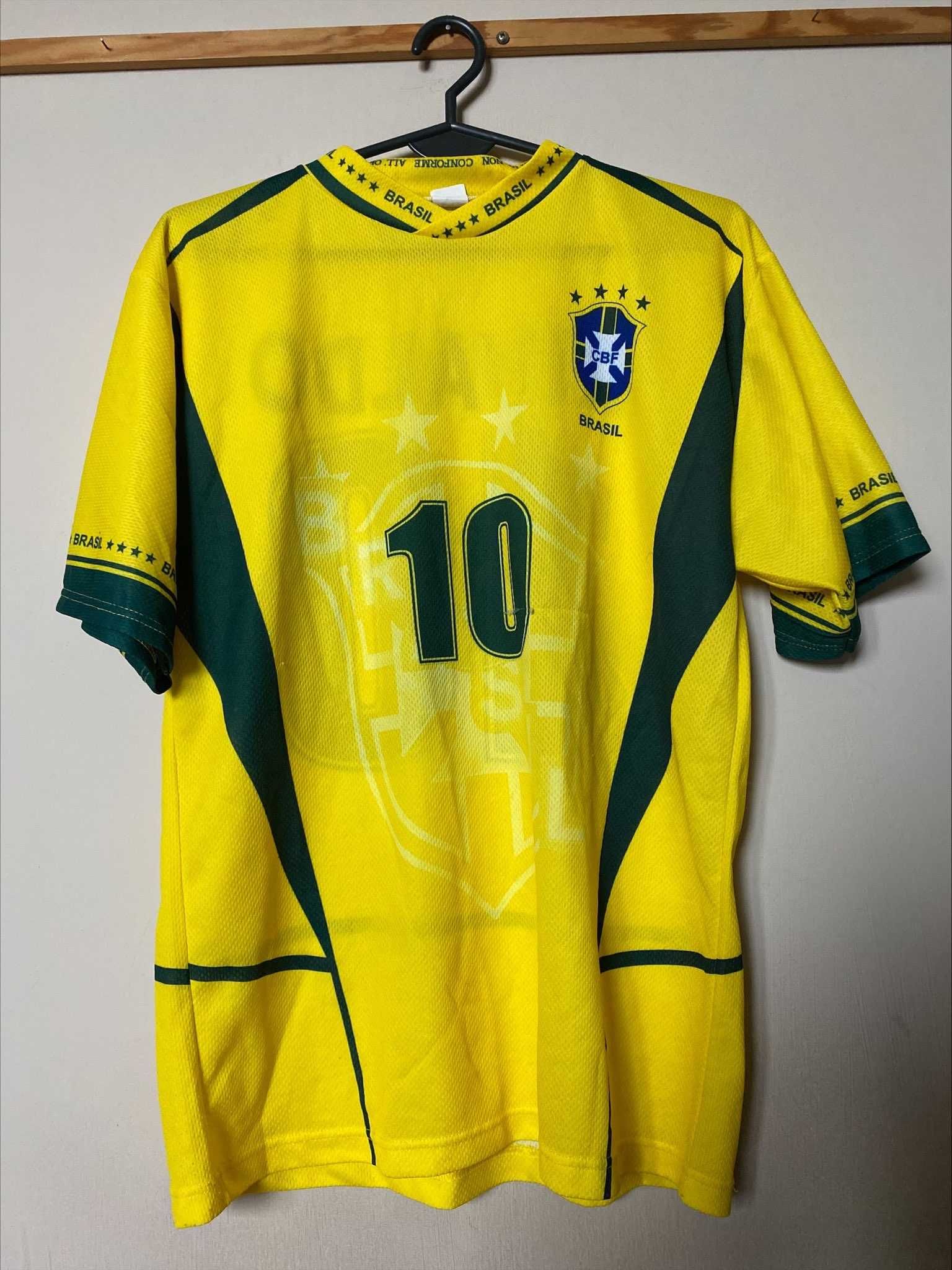 Vintage BRAZYLIA - nr 10 RIVALDO  - M - Okazja - UNIKAT