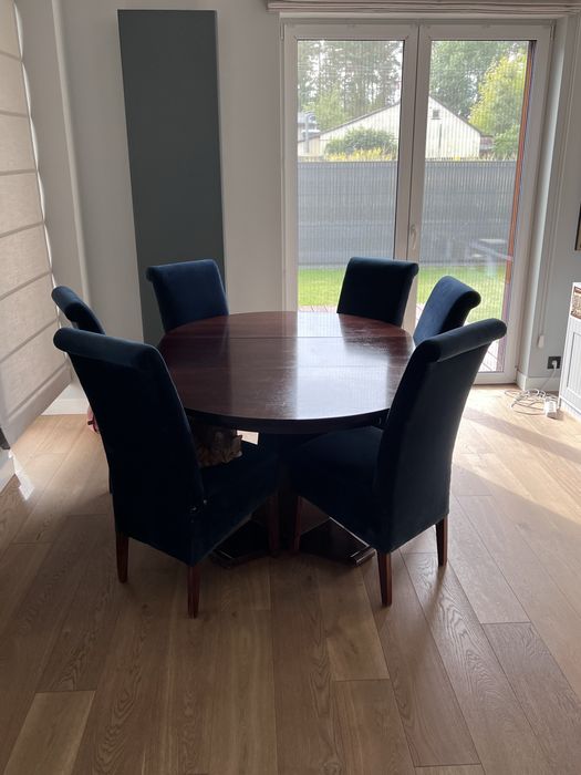 Sprzedam stół drewniany i 6 dębowych krzeseł Swarzędz