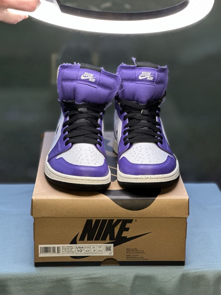 Buty Nike Air Jordan 1 Zoom CMFT Crater Purple 44,5
