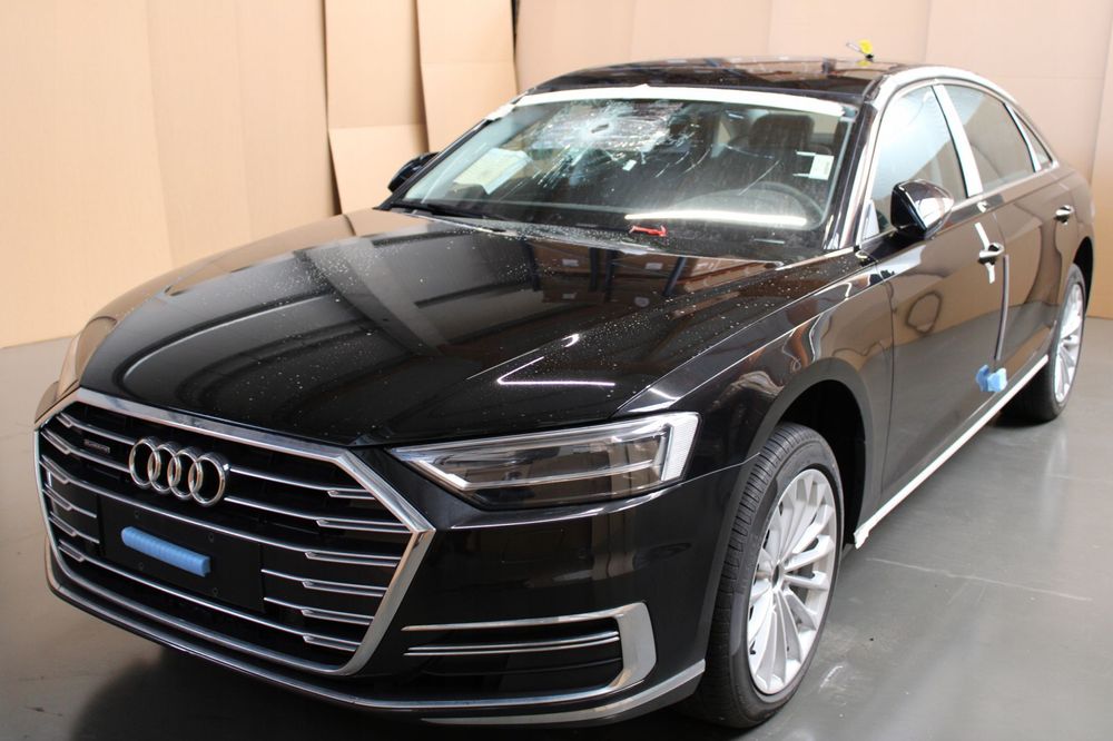 KOMPLET PRZÓD ZDERZAK LAMPY MASKA PAS PRZEDNI CHŁODNICE AUDI A8 D5 3.0 TFSI