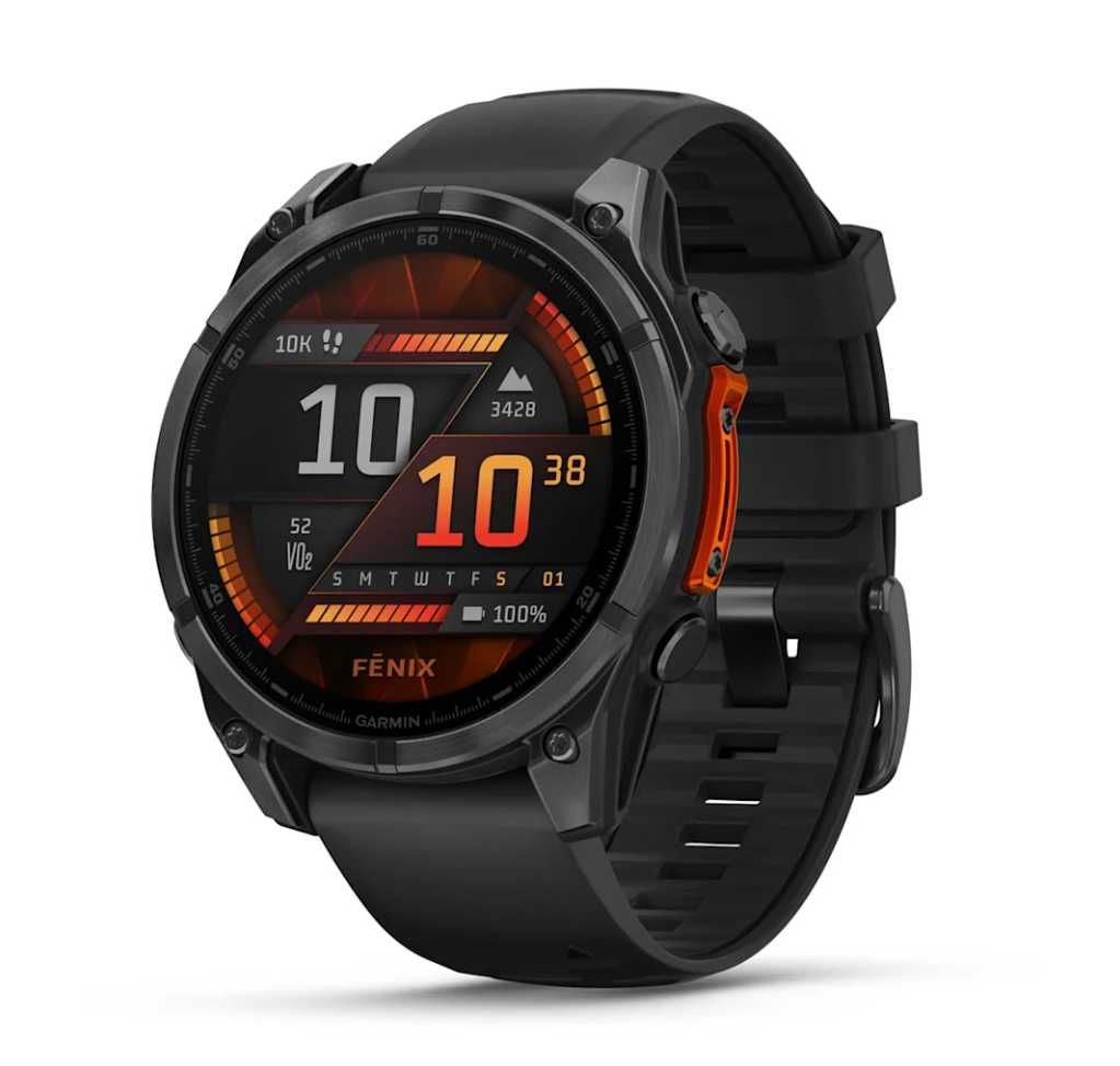 Garmin Fenix 8 47 mm, AMOLED, Black, 010-02904-00