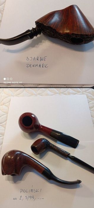 Fajka kolekcjonerska Pipe 46szt. 
M.in.
Sorensen Bergen , Peterson She