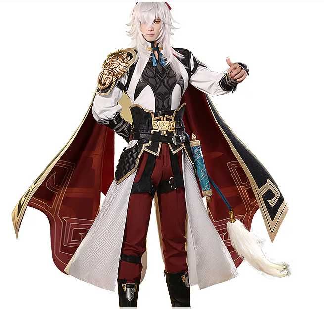 Star Rail Cosplay Jing Yuan Cosplay Kostium rozmiar S