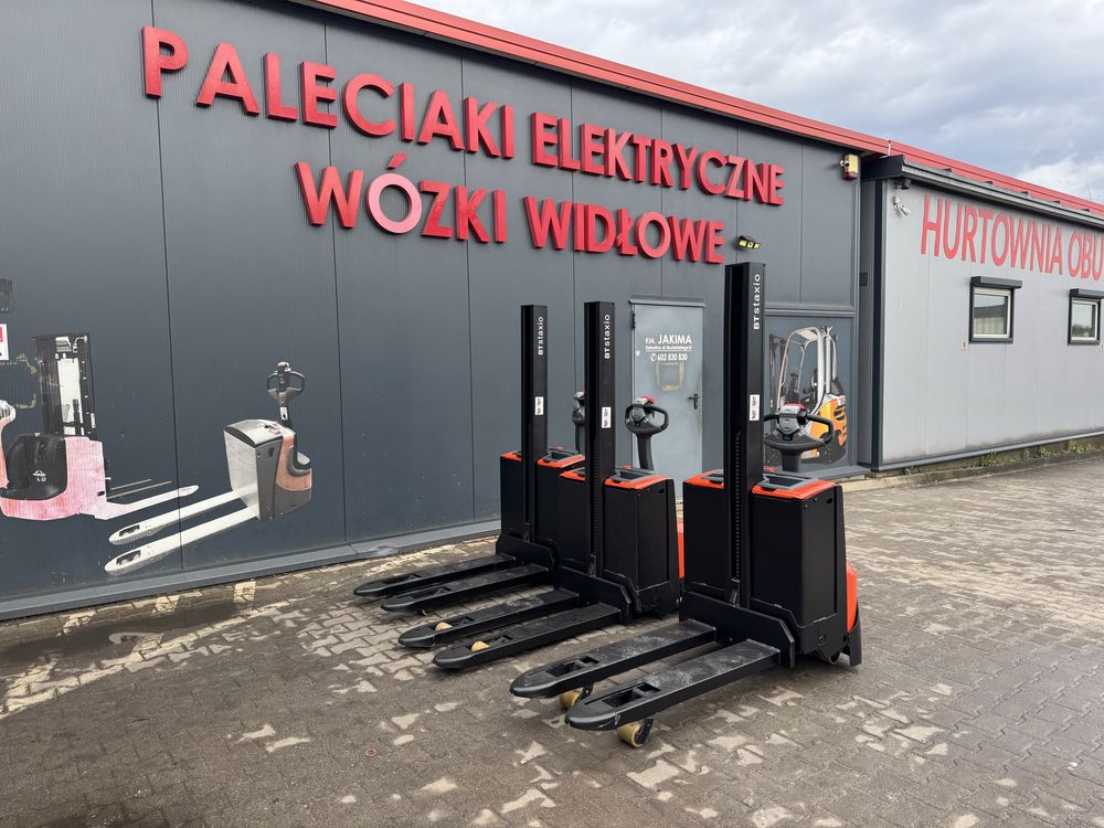 Paleciak elektryczny Toyota BT 2019 r BT SWE 080 L 160 cm 800 kg wózek