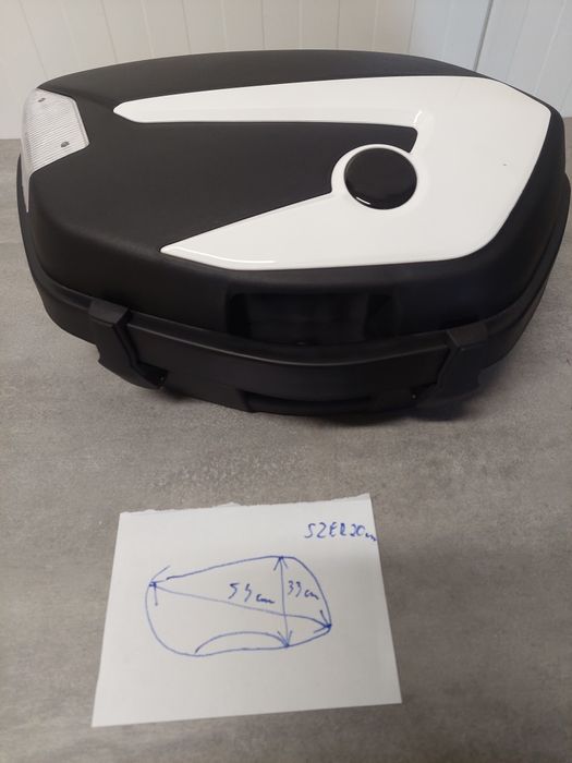 Kufer kufry centralny boczny boczne  honda kawasaki suzuki Yamaha  sym