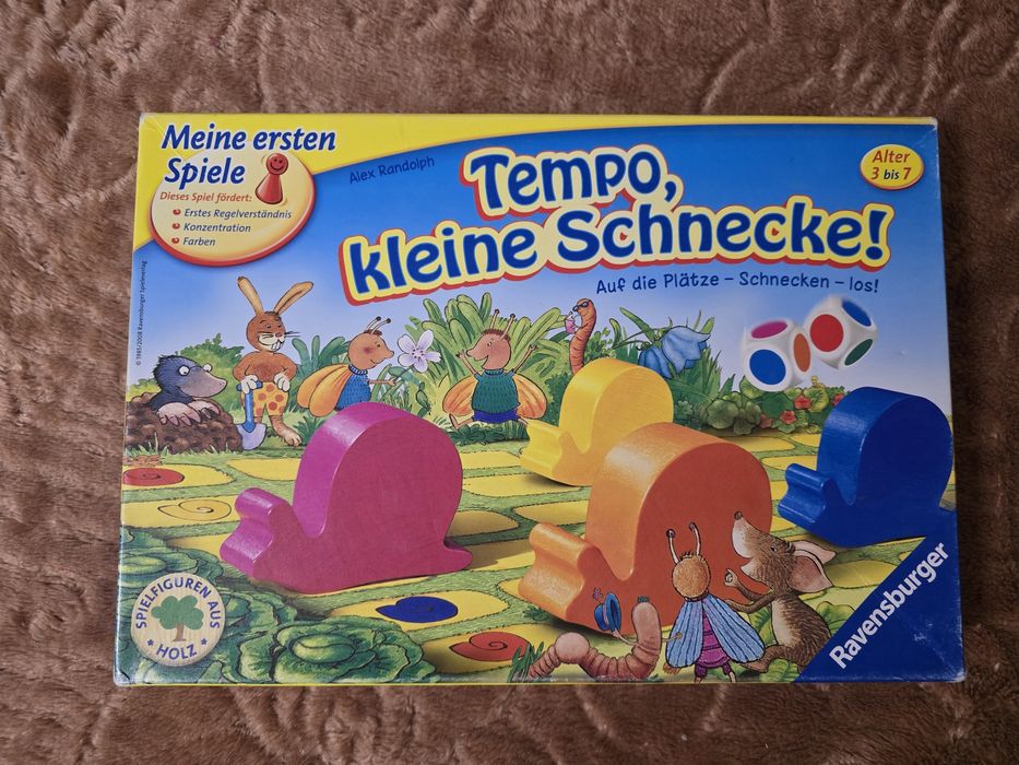 Детская настольная игра Гонки улиток