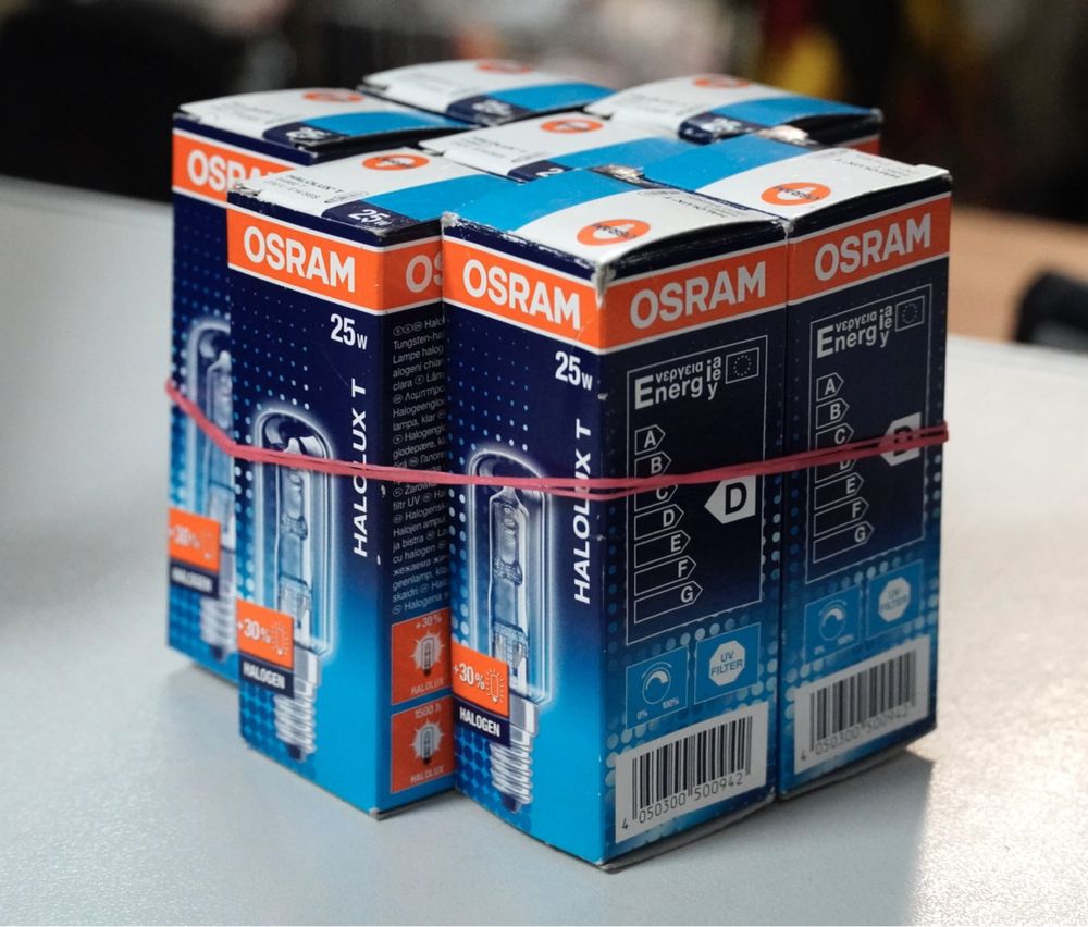 Żarówki OSRAM halogenowe e14 25W halolux T