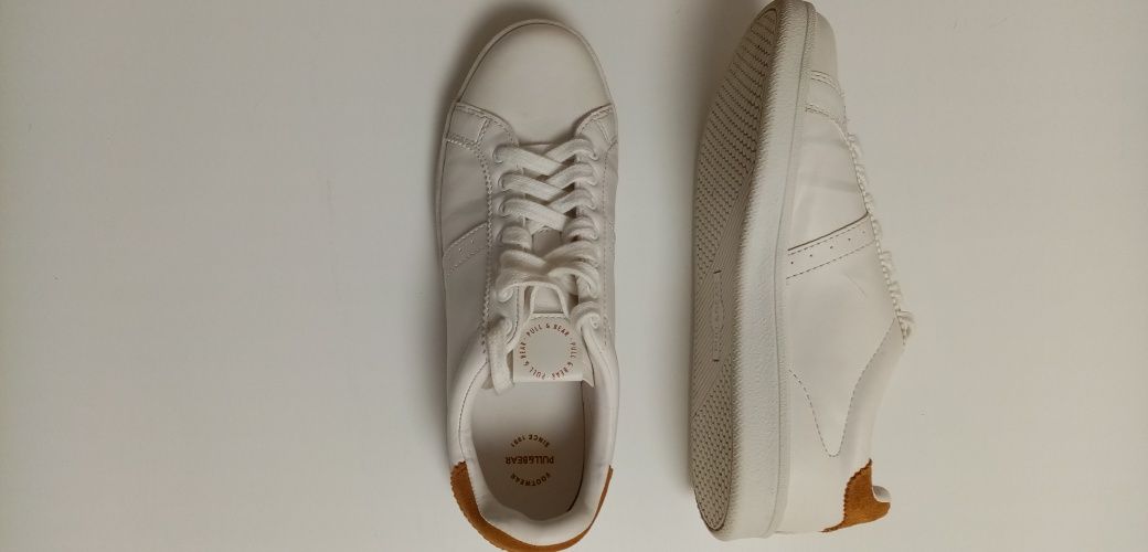 Buty białe sportowe dziewczęce 38 Pull&Bear