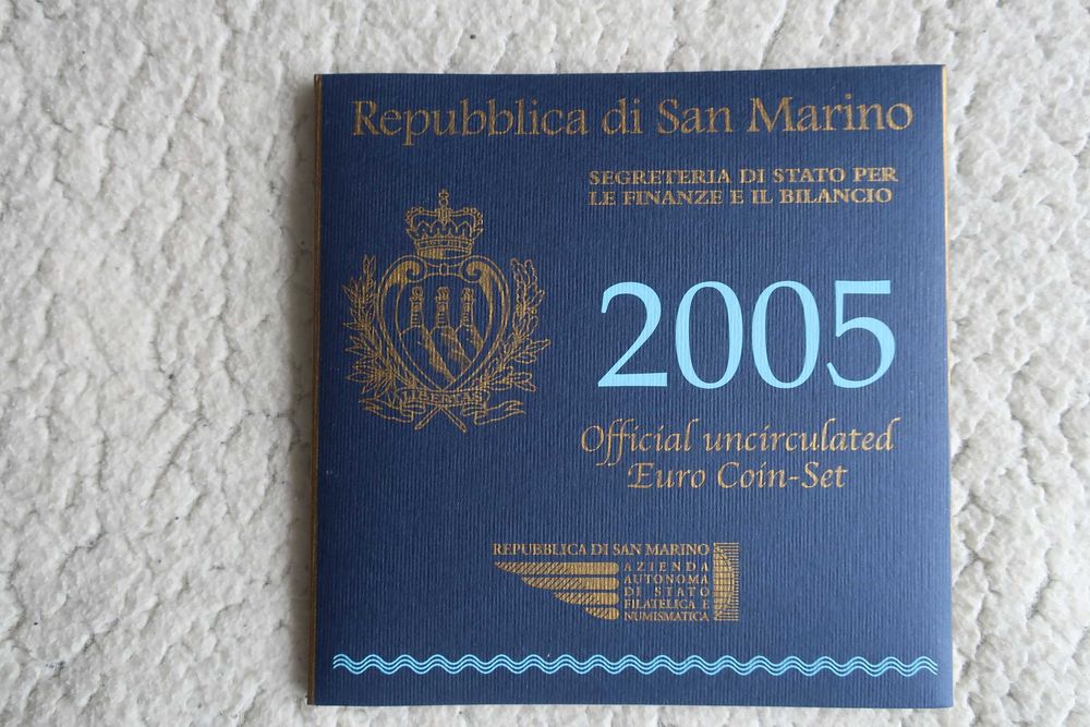 Carteira Moedas EURO Coins - SÃO MARINO (Vários Anos)