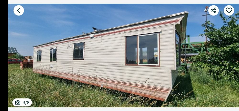 Domek Holenderski 3,7x10,6m duży  dwie stan dobry