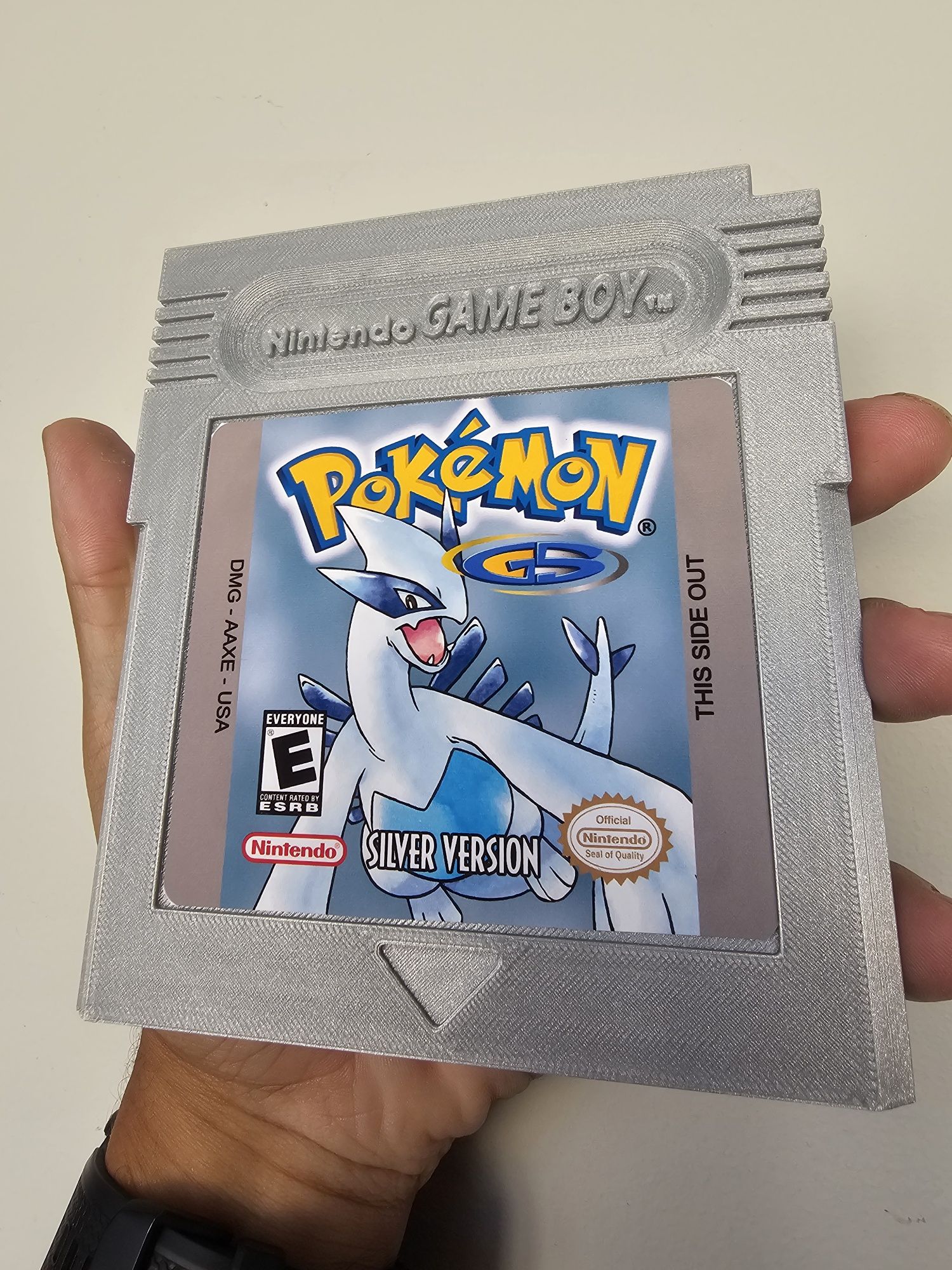 Cartucho Gameboy XL Pokémon Silver