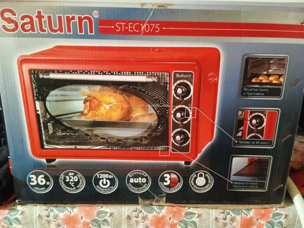 Электропечка,электродуховка,Saturn,электрическая,електропічка