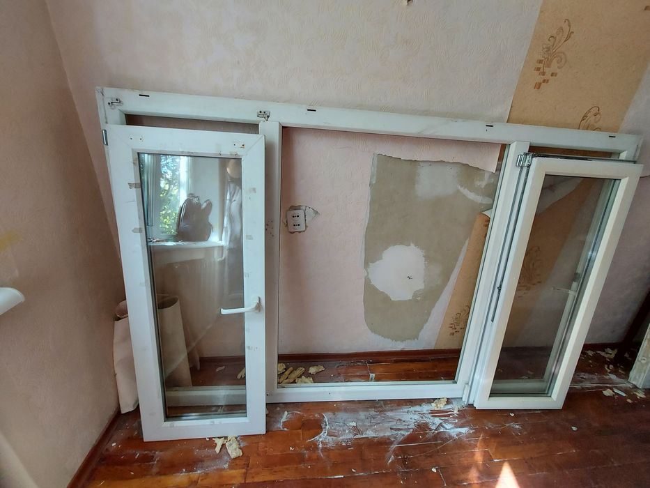 Металлопластиковые рамы с панельный 5-ти этажки