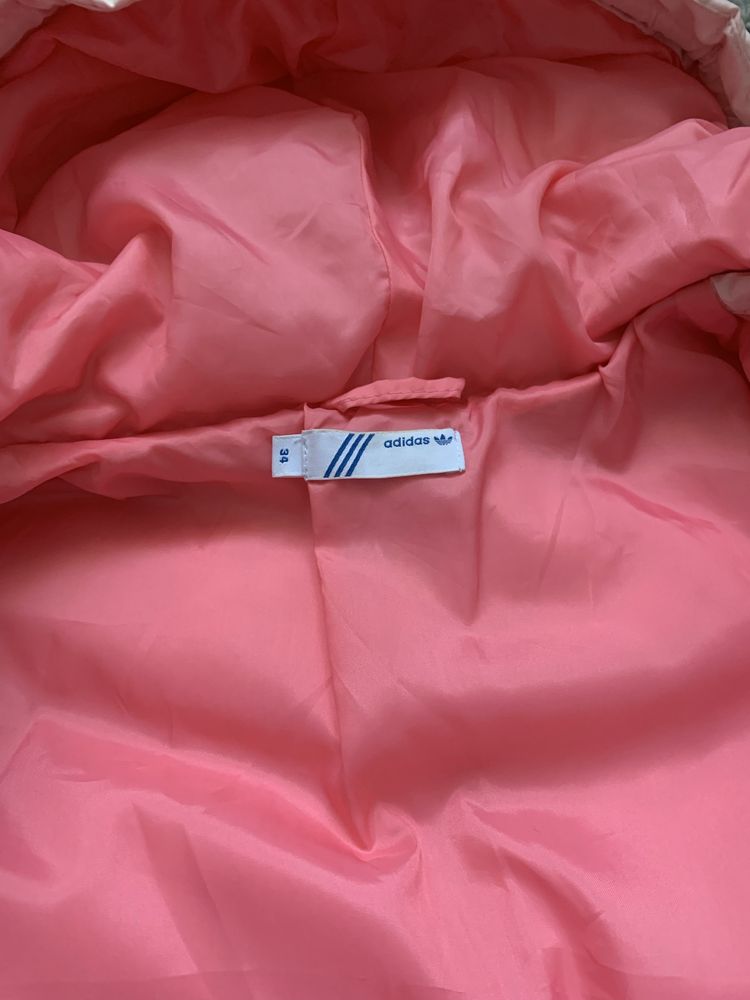 Вінтажна зимова курточка adidas, якість відмінна + шапка Xs, S