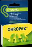 ZAPLOMBOWANE zatyczki do uszu OHROPAX Young 10 sztuk