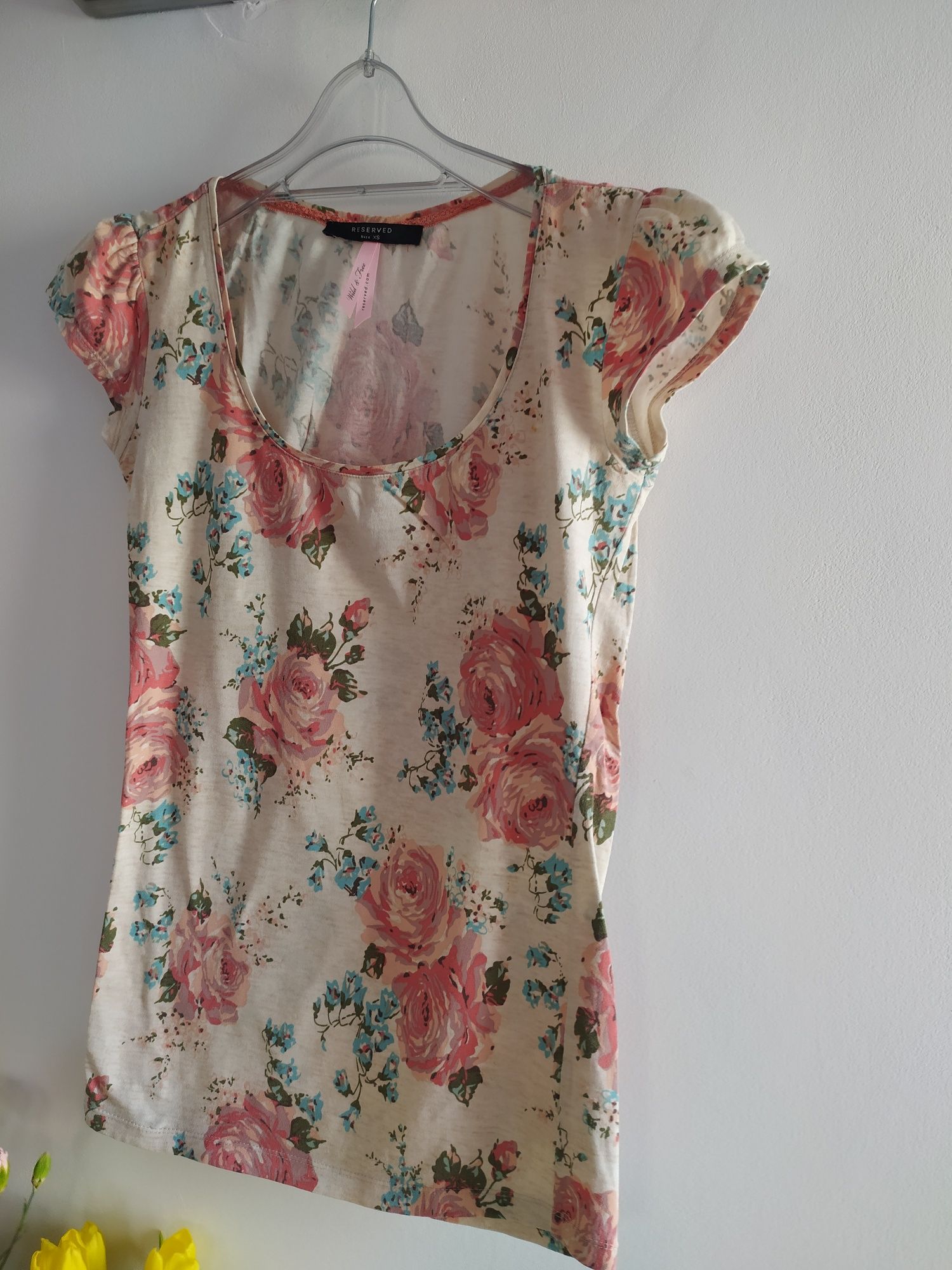Bluzka Reserved roz XS dobra tez na S i M