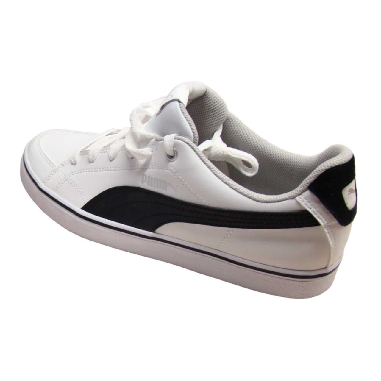 Puma court point vulc męskie buty sportowe 357592 rozmiar 45 białe