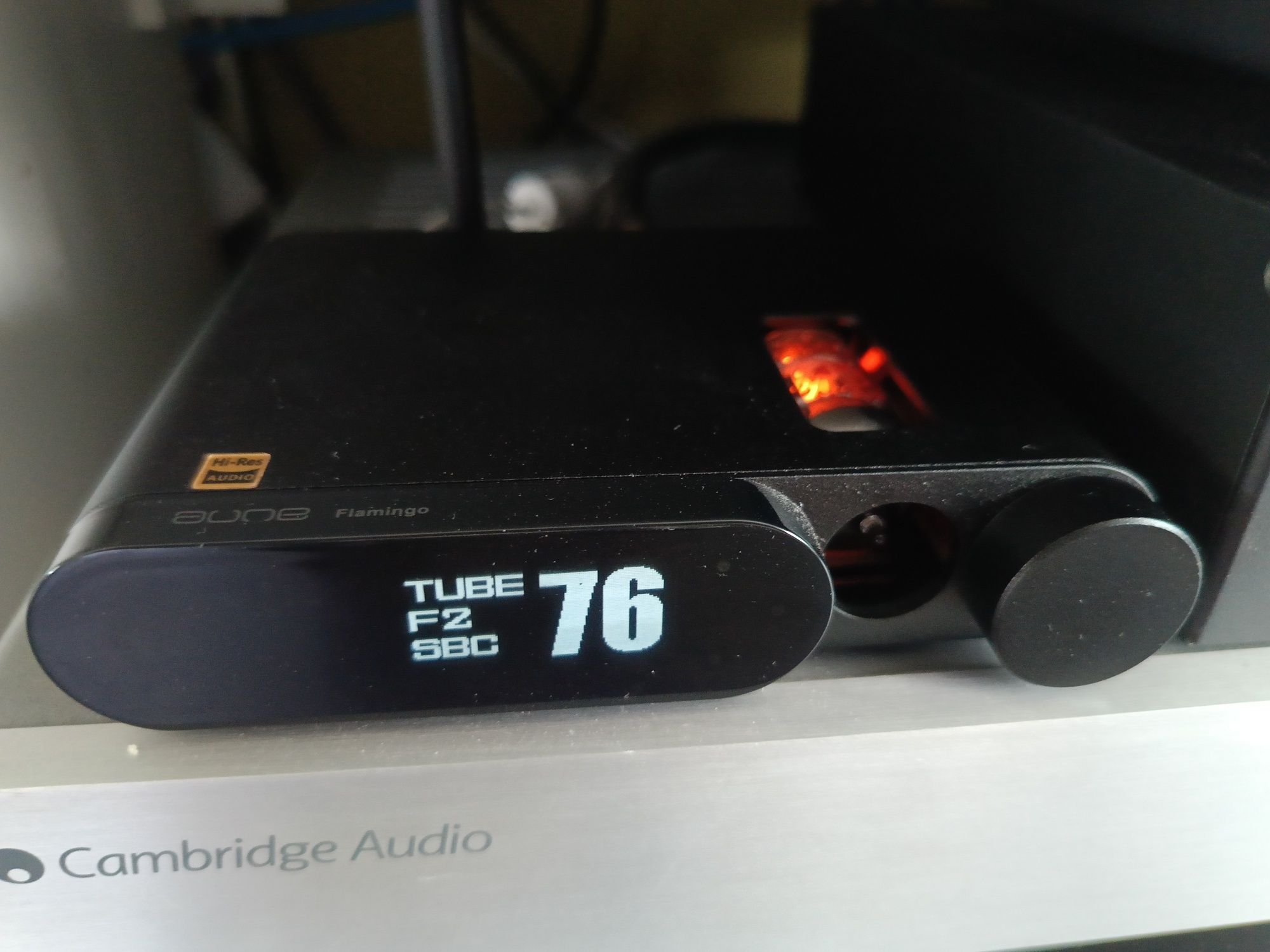 Lampowy przetwornik Aune Flamingo BD Bluetooth.