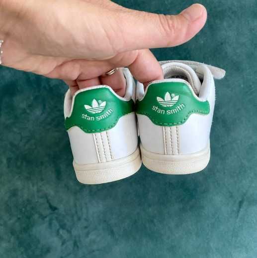 Шкіряні кросівки adidas stan smith | розмір 27 | устілка 17,5 см.