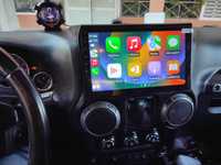 Auto Rádio Jeep Wrangler Carplay & Android Auto GPS Bluetooth USB