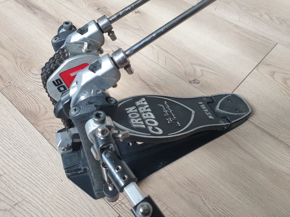 Legendarny twin Tama Iron Cobra 900, podwójna stopa, jak nowa