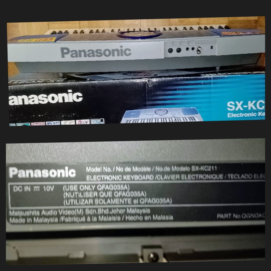 PANASONIC SX-KC211 keyboard,dynamiczna klawiatura,MIDI, Jak nowy
