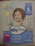 Памперсы babytime 5 junior 12-25кг 44шт