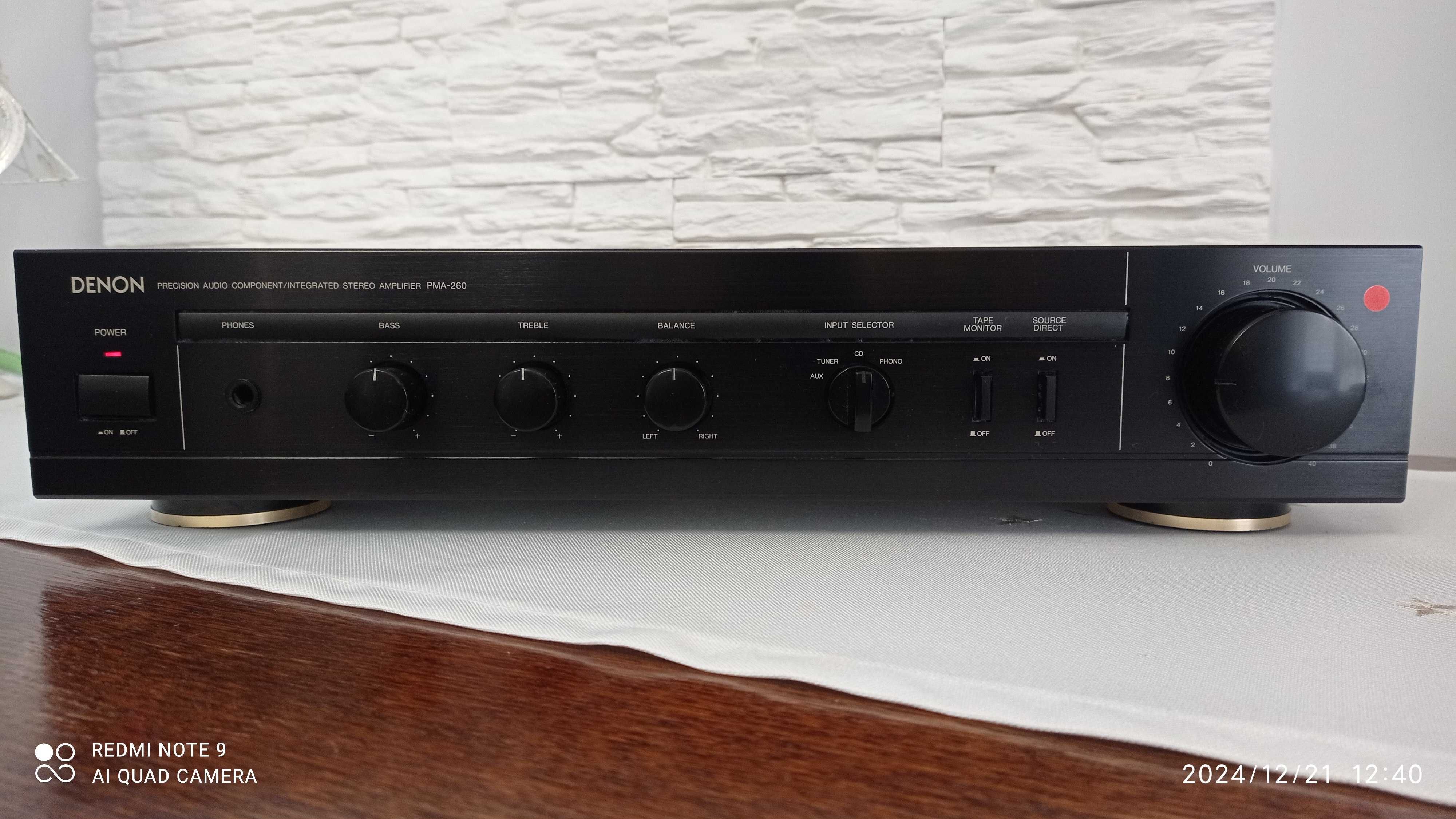 DENON PMA-260 wzmacniacz vintage super stan po fachowym przeglądzie