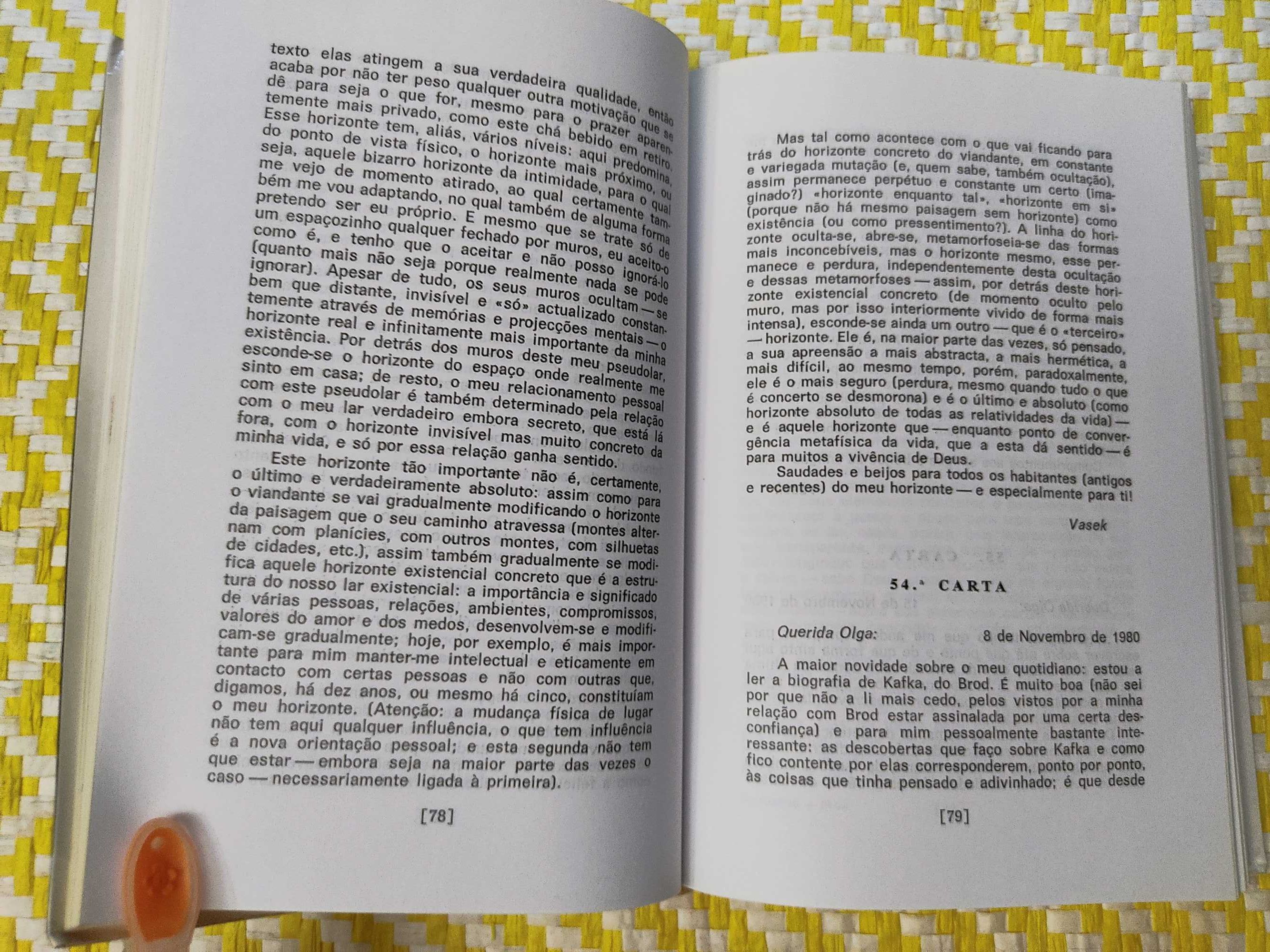 Cartas a Olga – Reflexões da prisão
Vaclav Havel