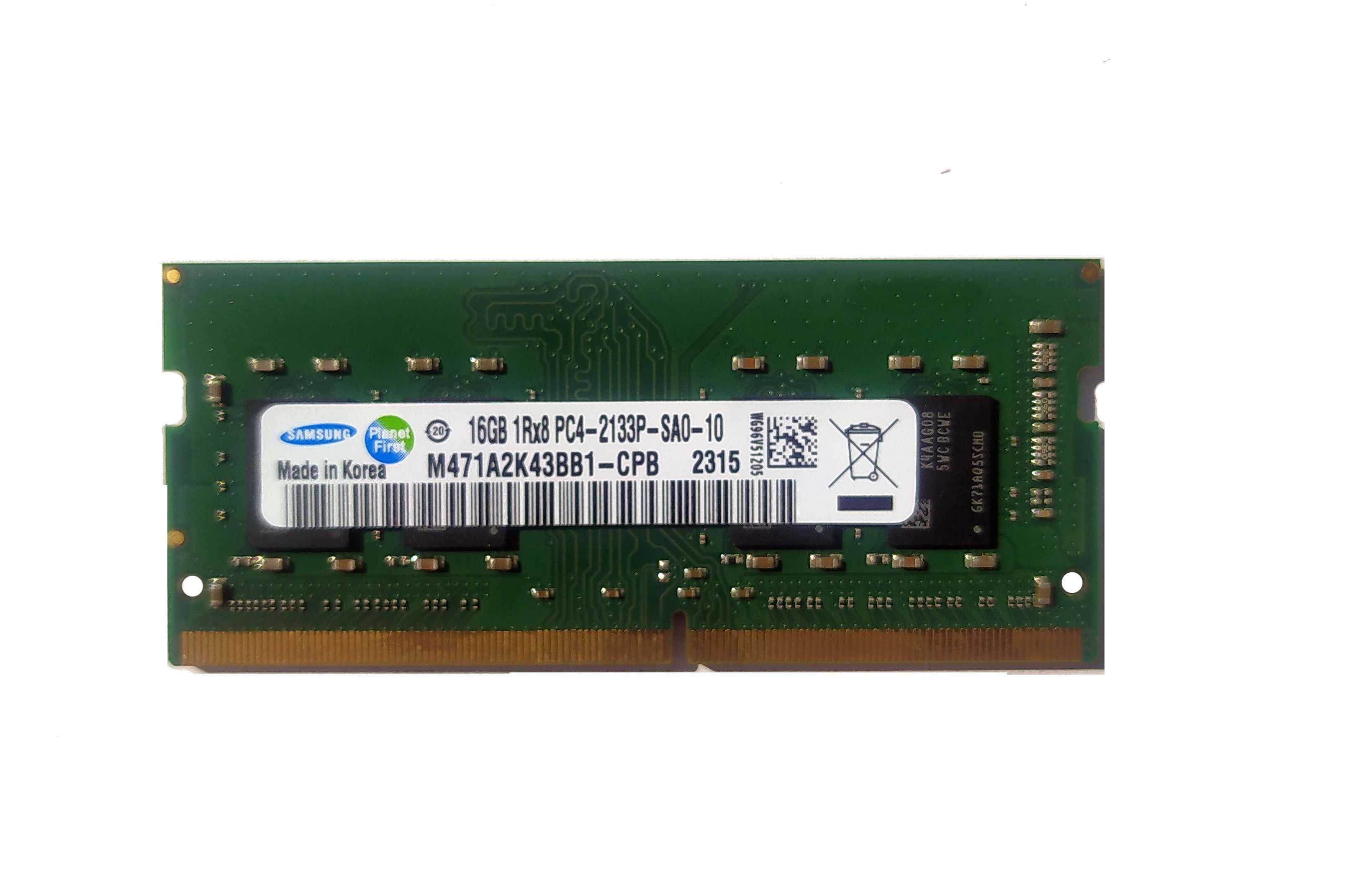 Модуль пам'яті  Samsung 16GB SO-DIMM DDR4 2133 2400 2666 3200 Mhz