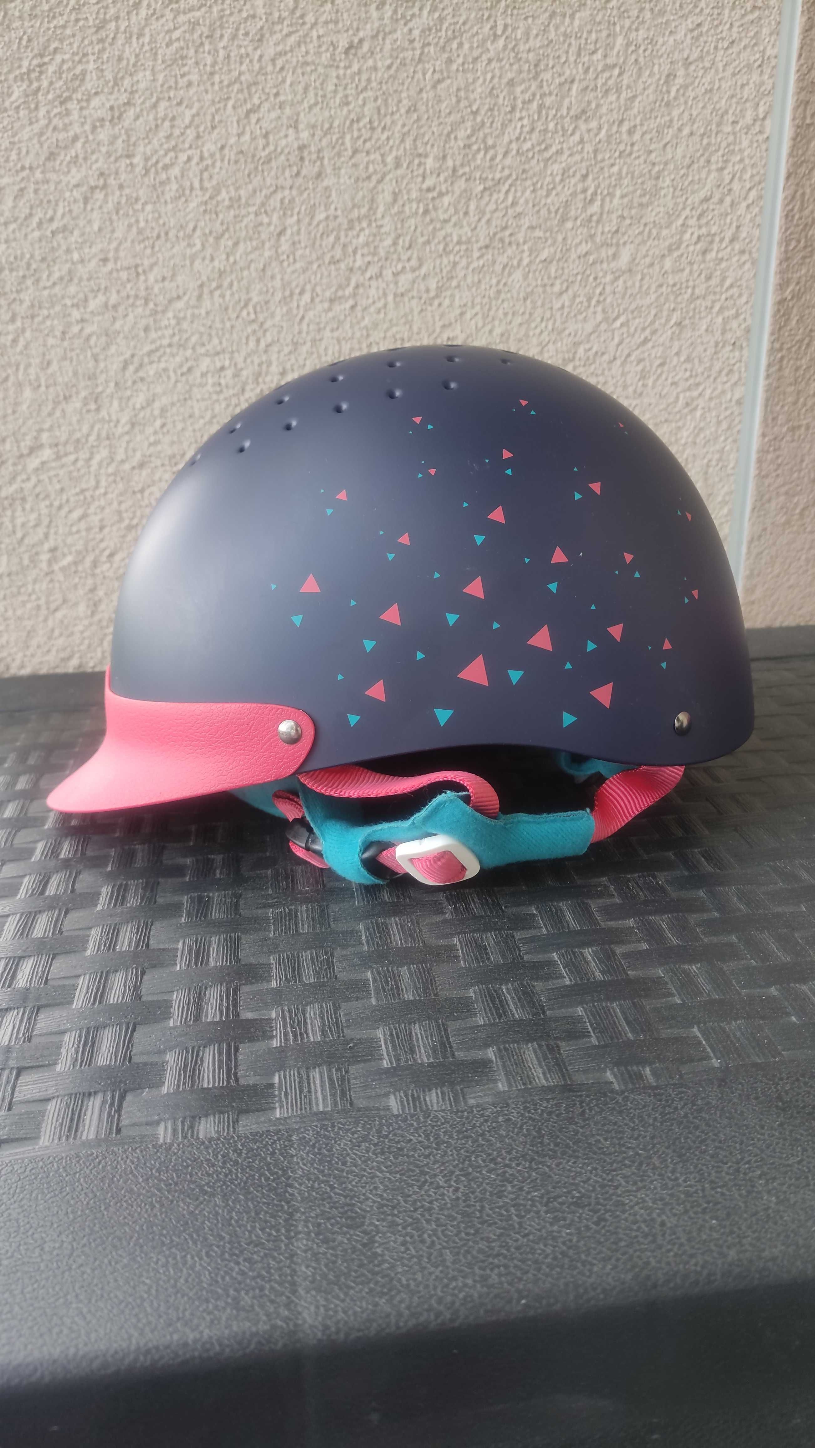 Toczek/kask do jazdy konnej 52-55cm rozmiar S