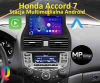Honda Accord 7 Radio Android 4G  LTE DSP CarPlay Qled 2.2i-CTDi Montaż