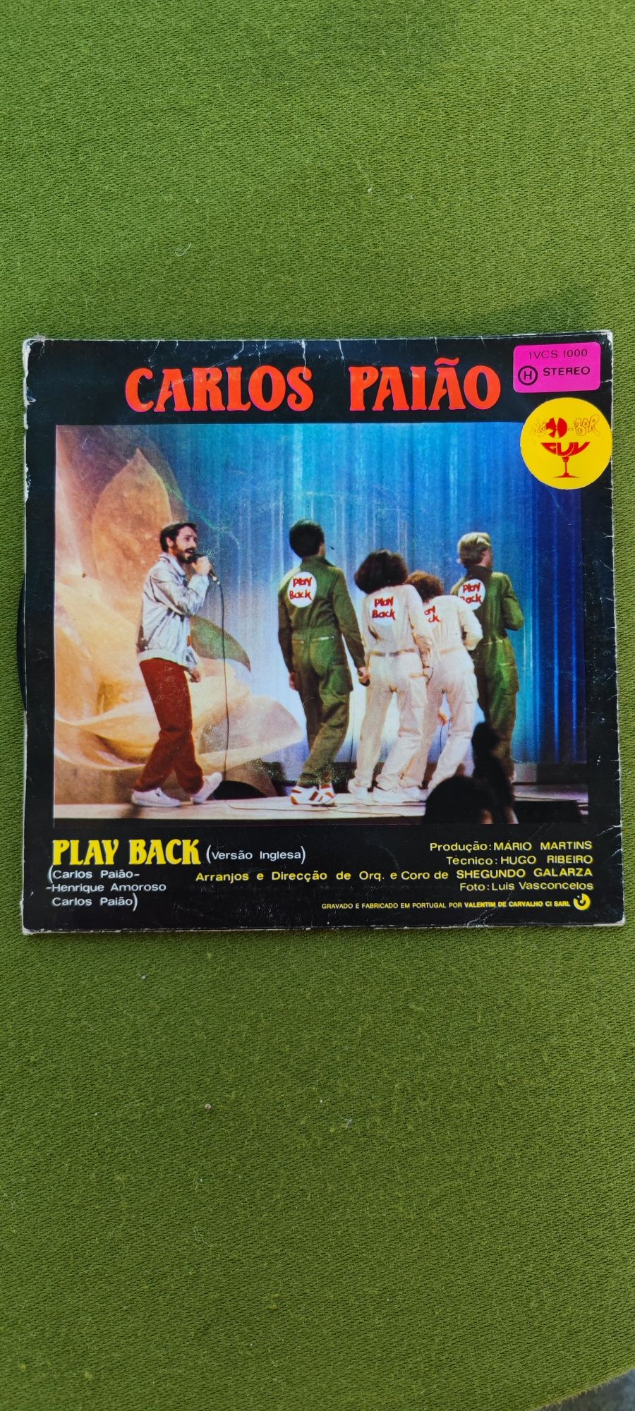 Álbum Playback de Carlos Paião