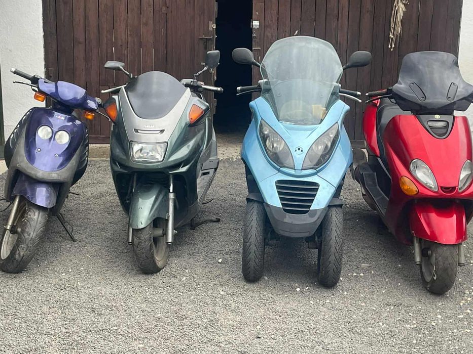 Skuter Yamaha majster Piaggio tgb