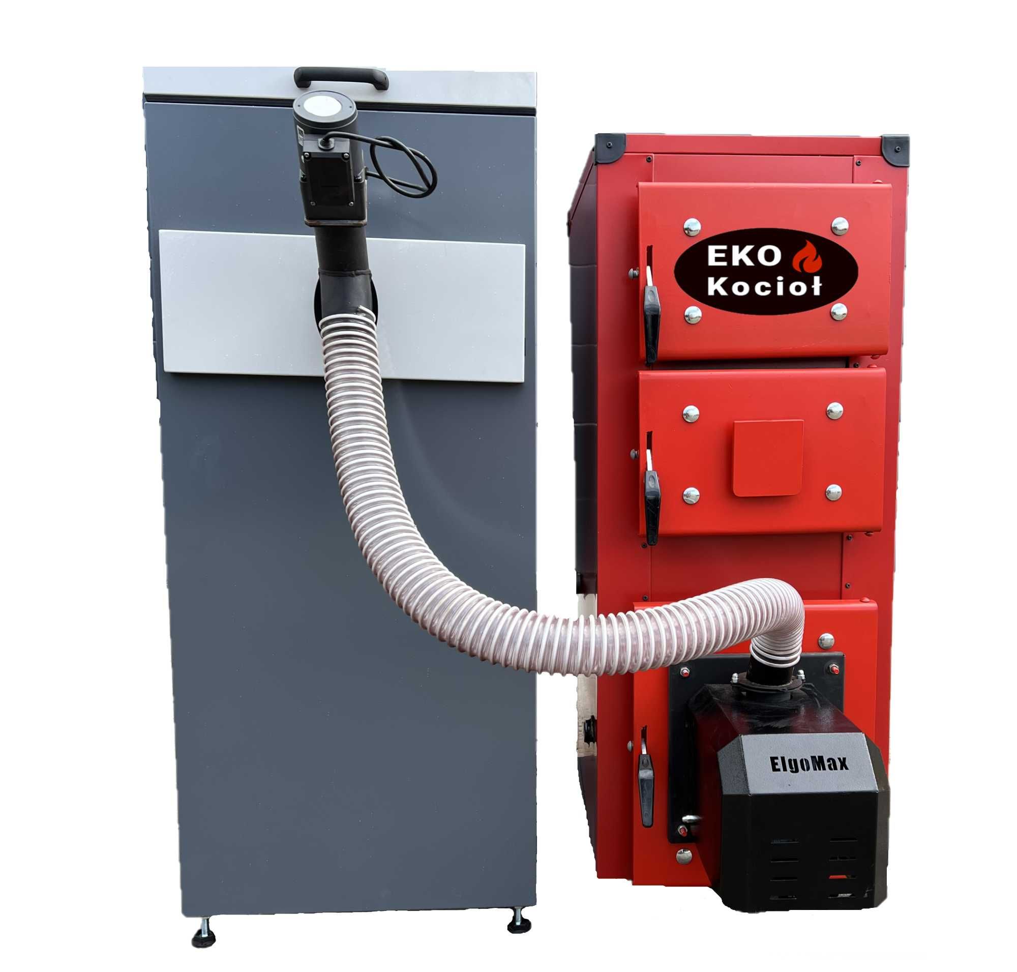Pellet Drewno 5 KLASA Kocioł Piec 24KW 220-280m2 DOSTAWA 0ZŁ GRATISY