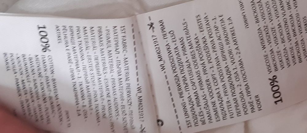 Spódnica midi biała falbana haft ażur Mohito roz.M