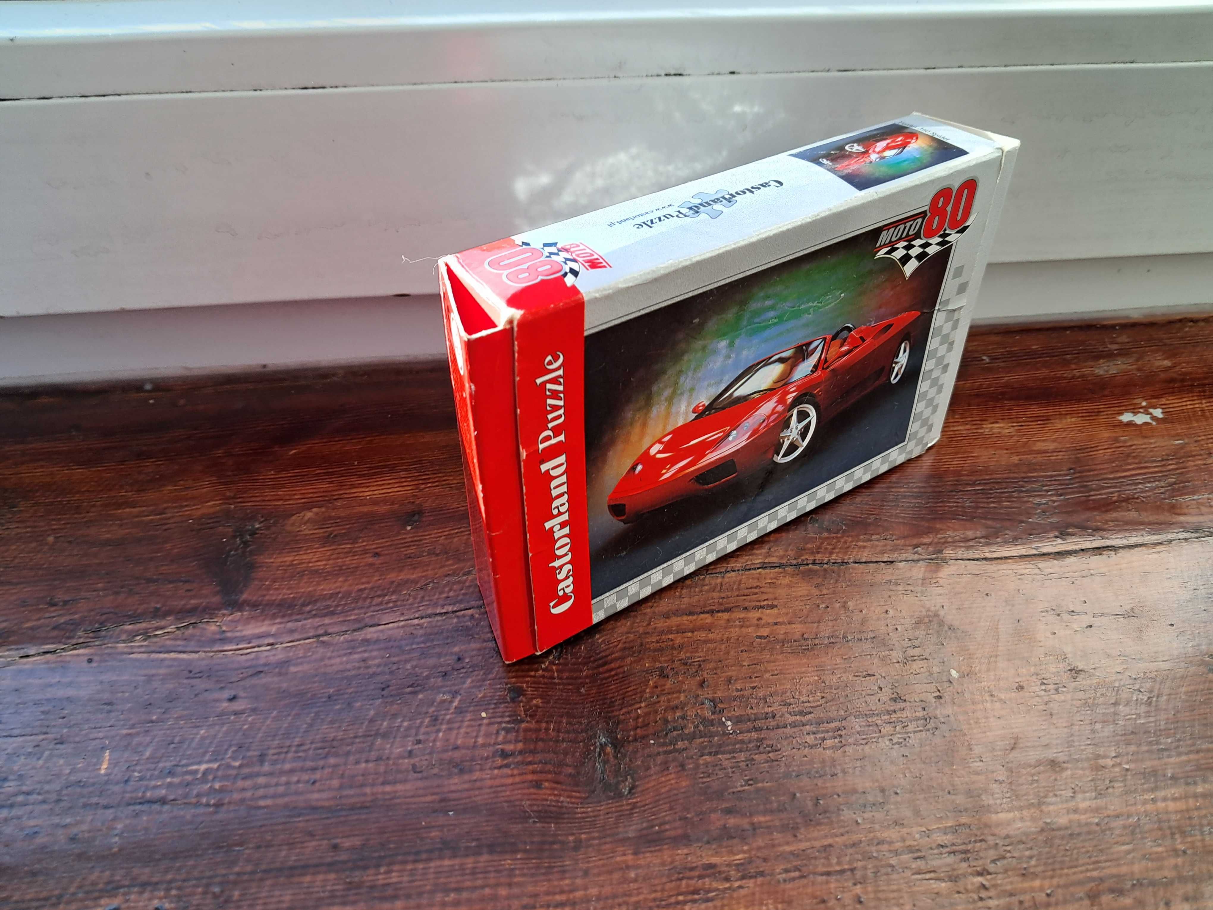 Puzzle z samochodem