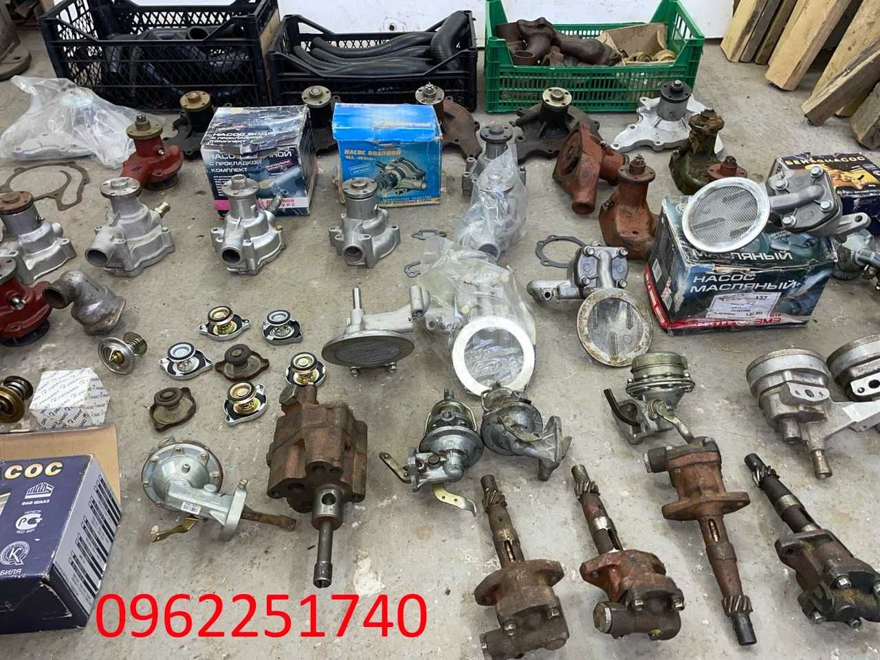 Помпи, бензонасоси, маслонасоси Газ 53, Газ 66, Газ 3307, Уаз, Зіл