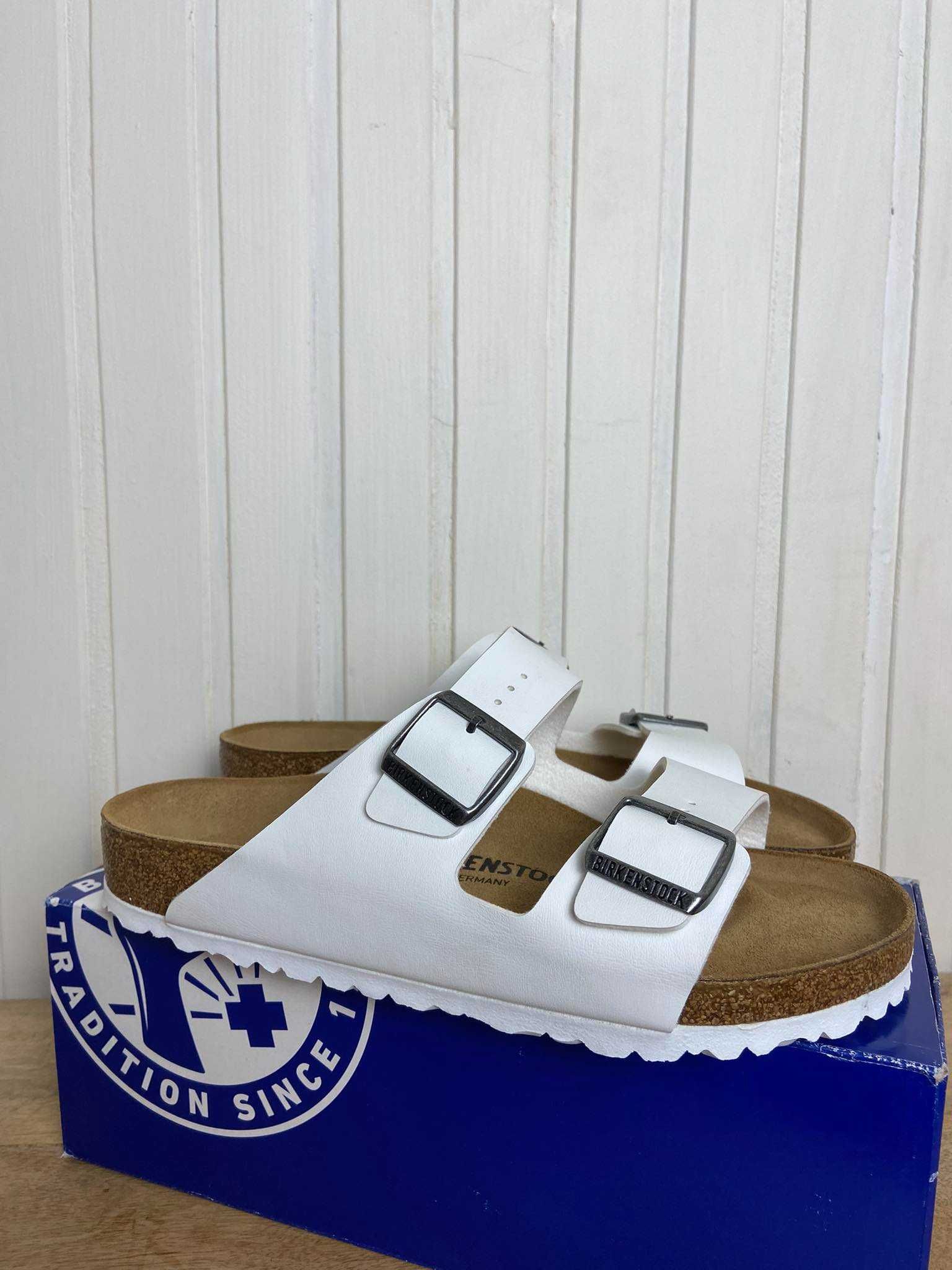 Sandały Birkenstock Arizona roz 41/białe/org