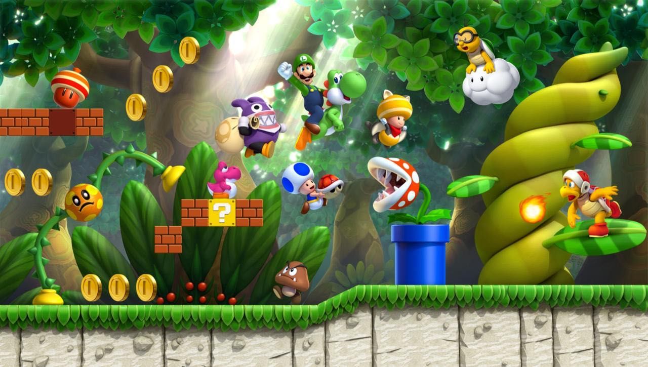 Игра на Nintendo Wii U "New Super Mario Bros. U" (PAL)