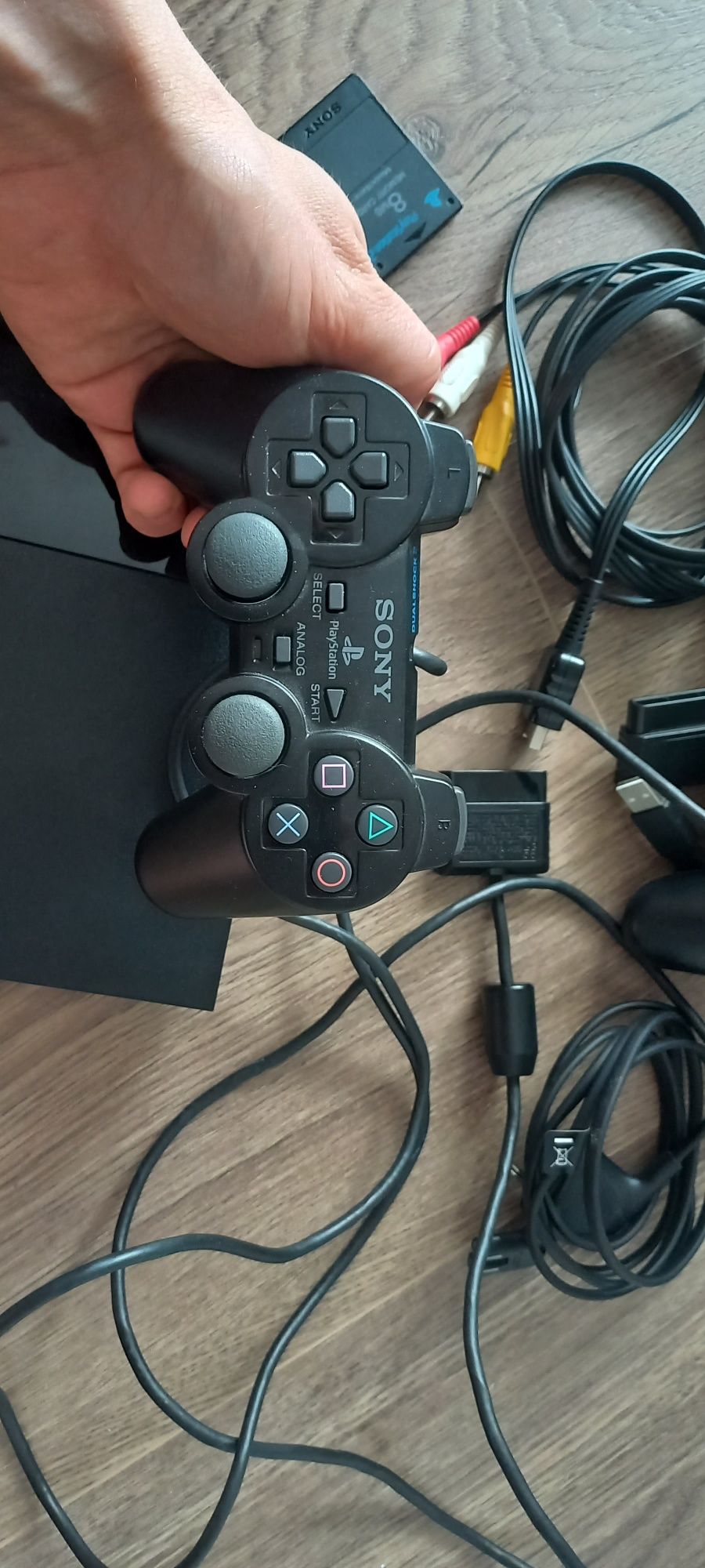 PLAYSTATION 2 SCPH-90004 + 13 gier