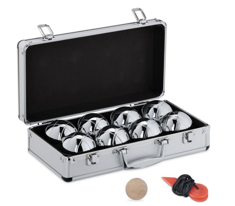 zestaw 8 kul do boules walizka