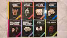 Anatomia człowieka Skawiny UJ - kompletny zestaw 8 książek