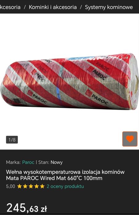 Dystrybutor kominek wełna przepustnica DGP