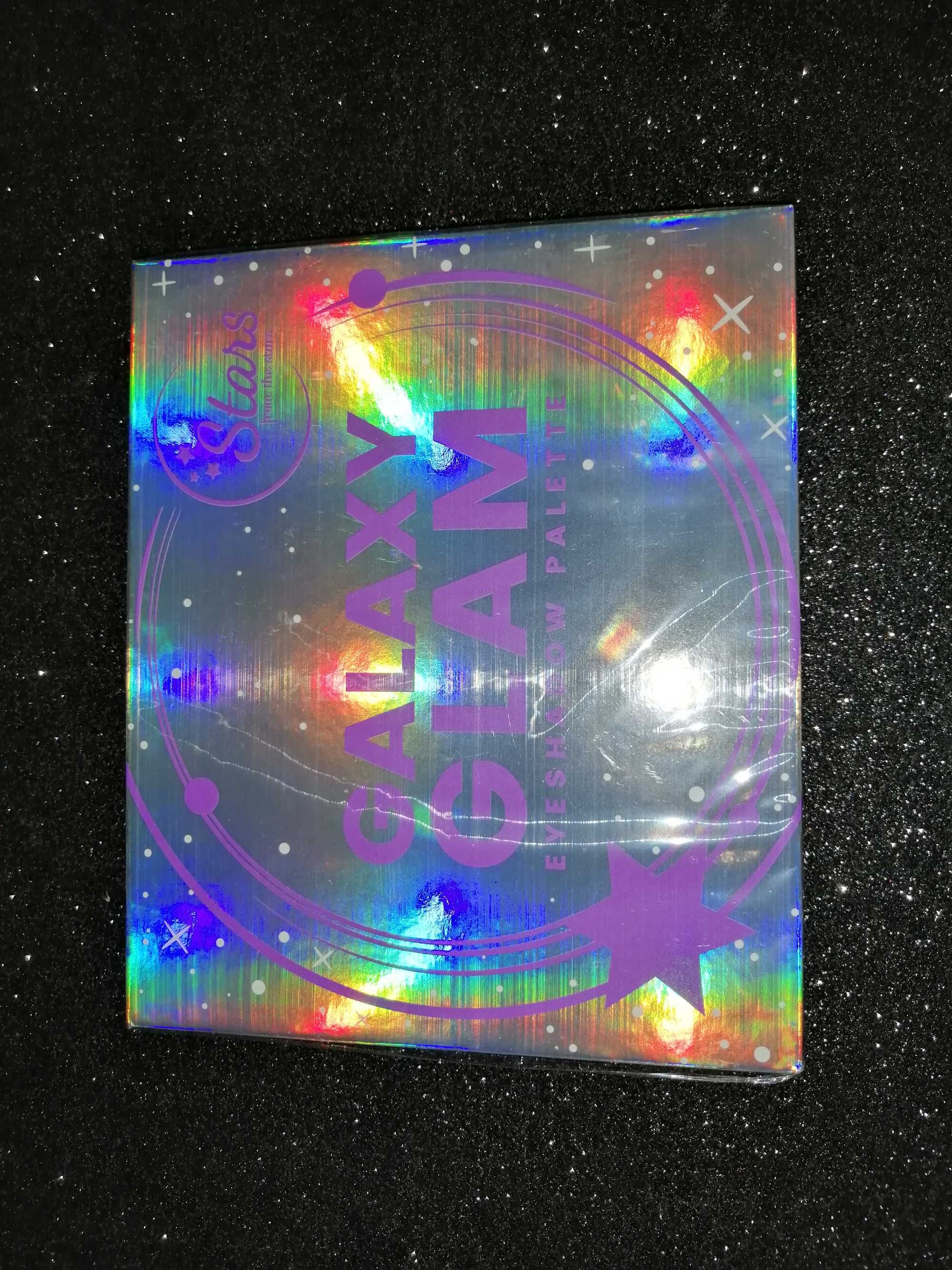 Nowa paleta cieni GalaxyGlam Stars brokatowa błyszcząca glitter topper