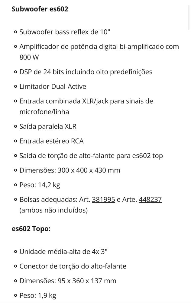 dB Technologies Es602