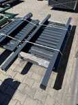 Furtka palisada pozioma, wyp. 80x20, 1650x1000, RAL7016 - OUTLET