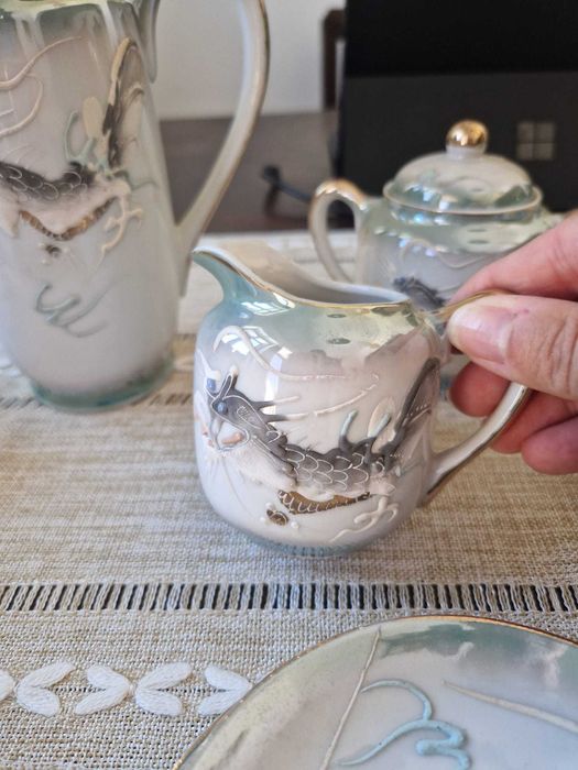 Serviço chá Dragão vintage